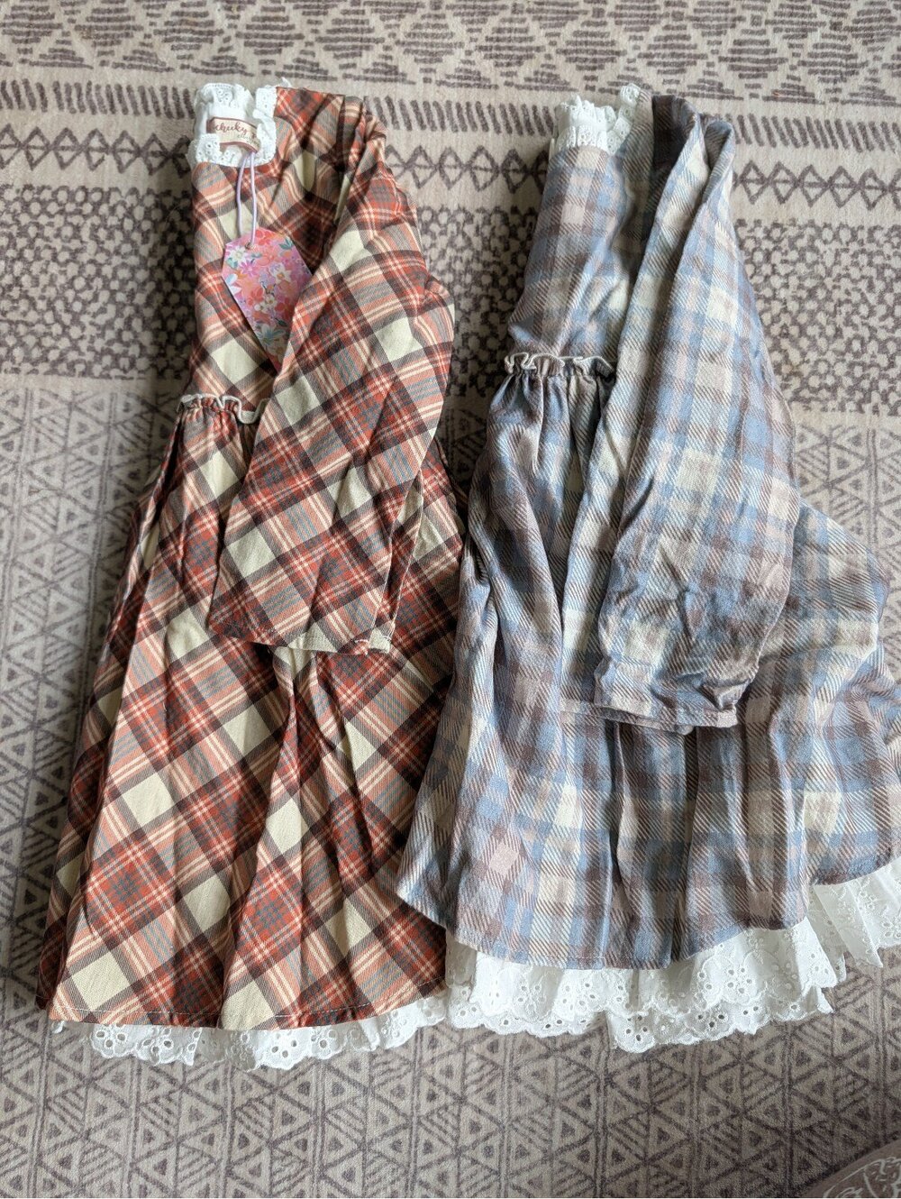 Girls Dresses Lot of 2 cheeky plum 6y fall